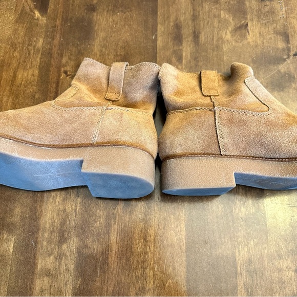 Lucky Brand Size 6.5 Bootie Brown Suede Boot Heel Comfy Classic 🤎 - Picture 4 of 8